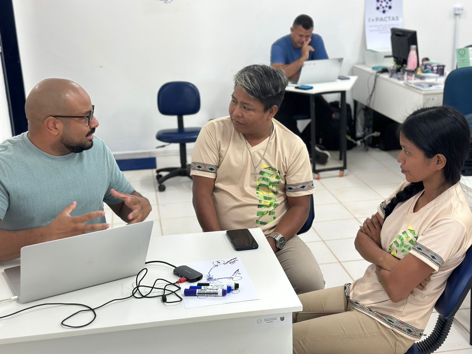 Figure 1: Kaweru Eco-Fibers – Example of traditional knowledge-based enterprise in the Alto Solimões region.